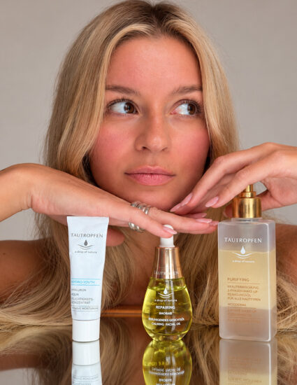 Tautropfen Naturkosmetik Banner Mobile
